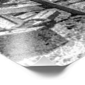 Vroege houten olie boren derricks van Texas 1901 Foto Afdruk (Hoek)