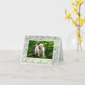 Vroege Kaart met notitieboekjes (Gele Bloem)