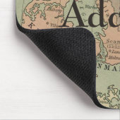 Vroege kaart van Denemarken en Zweden Muismat (Hoek)