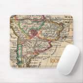 Vroege Kaart van Zuid-Amerika personaliseert Muismat (Met muis)