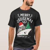 Vroege kerst 1 van de familie Merry Cruisemas Crui T-shirt (Voorkant)