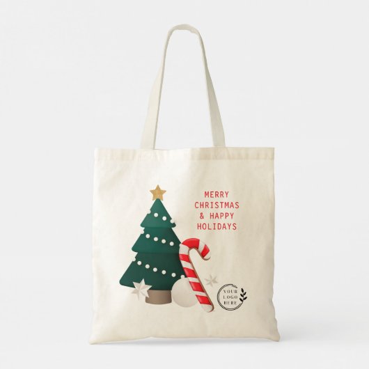 Vroege kerst - de Begroting van de Logo van de Naa Tote Bag (Achterkant)
