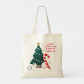 Vroege kerst - de Begroting van de Logo van de Naa Tote Bag (Achterkant)
