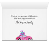 Vroege kerst Klassieke Waterverf (Binenzijde Horizontaal (Onderkant))