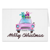 Vroege kerst Klassieke Waterverf (Voorkant Horizontaal)