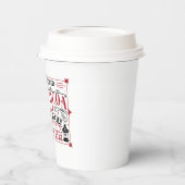 Vroege kerst met cacao papieren bekers (Links)