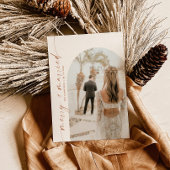 Vroege kerst met feestdagen en Kaart met huwelijk