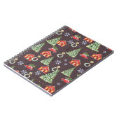 Vroege kerst met feestelijke feestdagen notitieboek (Linkerzijde)