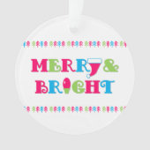 Vroege kerst met warme pasta ornament (voorkant)