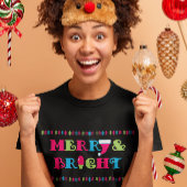 Vroege kerst met warme pasta t-shirt