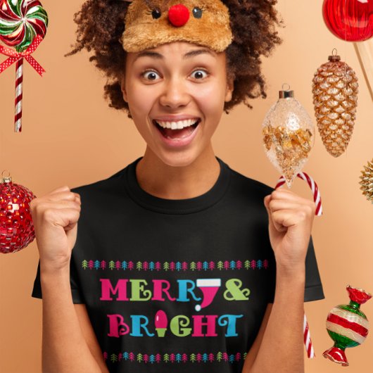 Vroege kerst met warme pasta t-shirt
