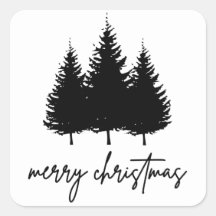 Vroege kerst minimalistische feestdag