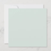 Vroege kerst Persoonlijk bericht Notitiekaartje (Achterkant)