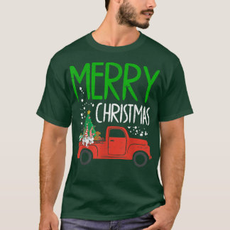 Vroege kerstavond kerstboomgaard feestdag t-shirt