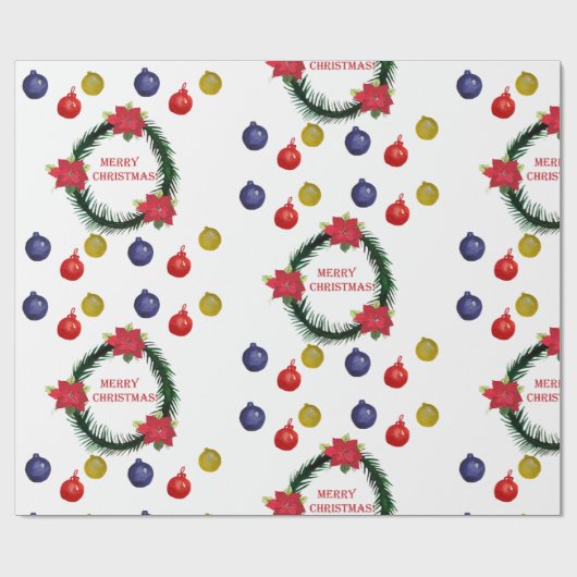 Vroege kerstavond met pakpapier (Vlak)