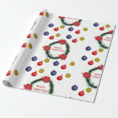 Vroege kerstavond met pakpapier (Uitgerold)