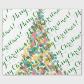 Vroege kerstavond met pakpapier (Vlak)