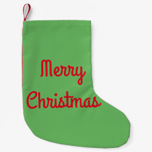 Vroege kerstbedekking kleine kerstsok