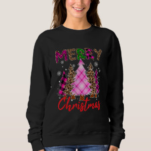 Vroege kerstbomen Buffalo Pset Leopard Women Trui