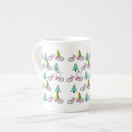 Vroege kerstbomen, Elf Porselein Kop (Links)