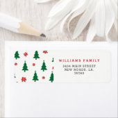 Vroege kerstbomen etiket (Insitu)