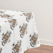 Vroege kerstbomen tafelkleed (Voorbeeld)