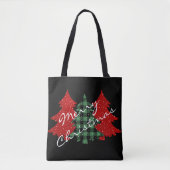 Vroege kerstbomen tote bag (Voorkant)
