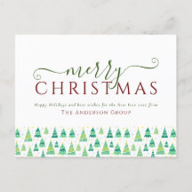 Vroege kerstbomen voor zakelijke doeleinden