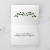 Vroege kerstboom en Snowman-Wenskaart Feestdagen Kaart (Binnen)