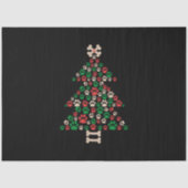 Vroege kerstboomschilderafdrukken tissuepapier (Voorkant)