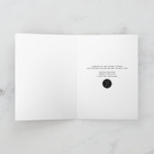 Vroege kerstboomwerkkaart voor zakelijke Logo Feestdagen Kaart (Binnen)