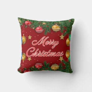 Vroege kerstcadeaupiloot kussen