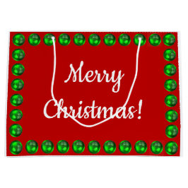 Vroege kerstcadeautas, groot cadeauzakje