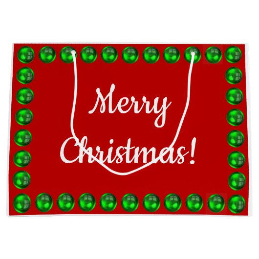 Vroege kerstcadeautas, groot cadeauzakje (Voorkant)