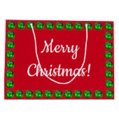 Vroege kerstcadeautas, groot cadeauzakje (Achterkant)