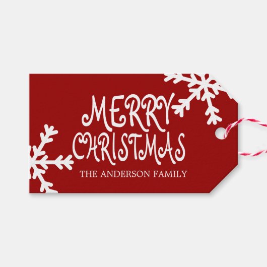 Vroege kerstcadeautjes Labels Cadeaulabel (Voorkant (Horizontaal))