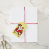 Vroege kerstcadeautjes Labels Santa Claus Cadeaulabel (Met Touw)