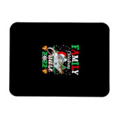 Vroege kerstcruise 2022 Funny van de familie Merry Magneet (Horizontaal)