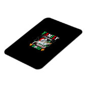 Vroege kerstcruise 2022 Funny van de familie Merry Magneet (Linkerzijde)