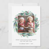 Vroege kerstdag Modern Foto Holiday (Voorkant)