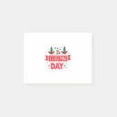 Vroege kerstdag post-it® notes (Voorkant)