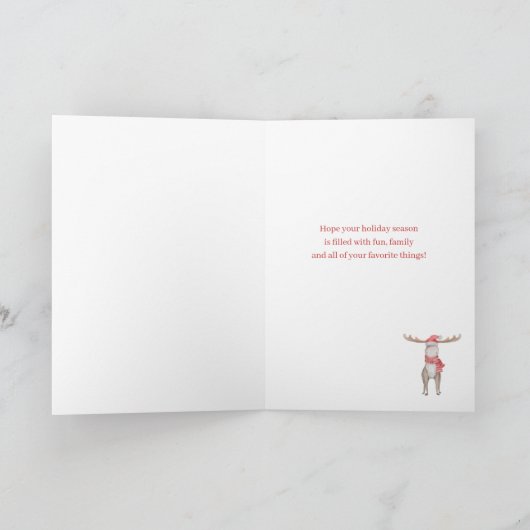 Vroege kerstdagen op maat kaart (Binnen)