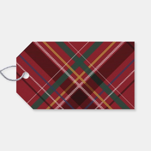 Vroege kerstfeestdag cadeaulabel (Achterkant Horizontaal)