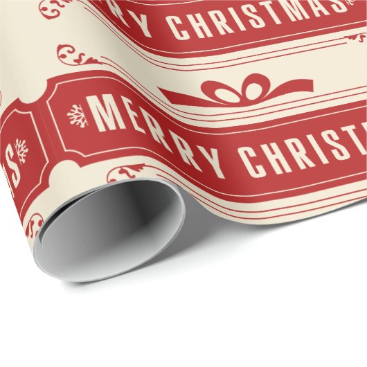 Vroege kerstfeestdag cadeaupapier (Rol Hoek)