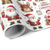 Vroege kerstfeestdag cadeaupapier (Rol Hoek)