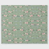 Vroege kerstfeestdag cadeaupapier (Vlak)