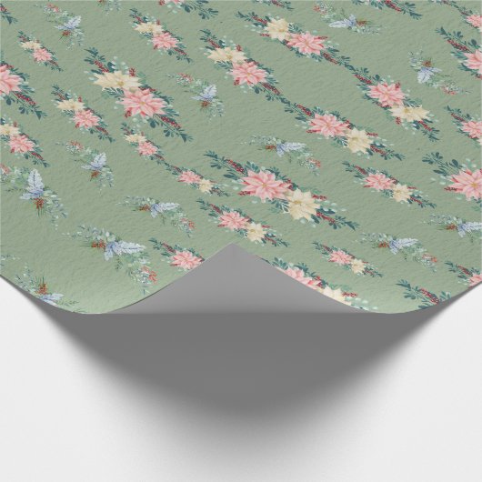 Vroege kerstfeestdag cadeaupapier (Hoek)