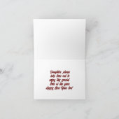 Vroege kerstfeestdag feestdagen kaart (Binnen)