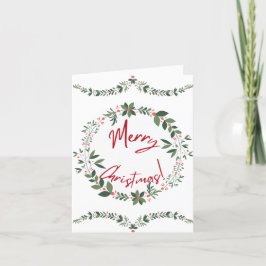 Vroege kerstfeestdag feestdagen kaart