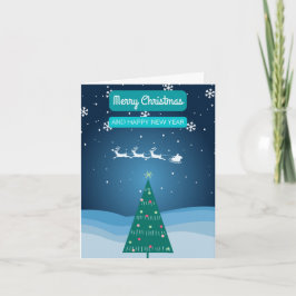 Vroege kerstfeestdag feestdagen kaart